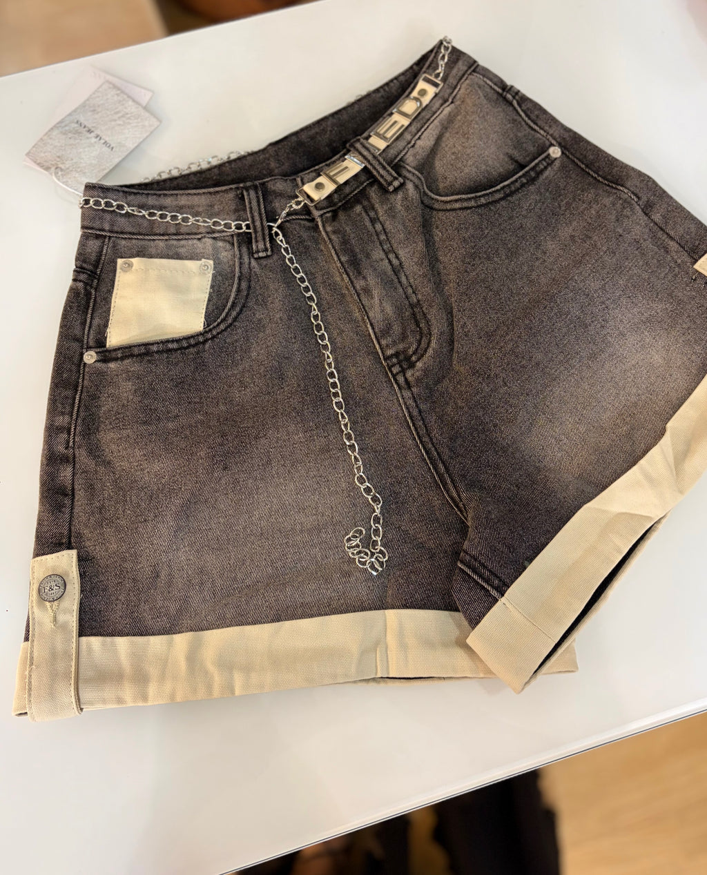 Pantaloncino double🩶