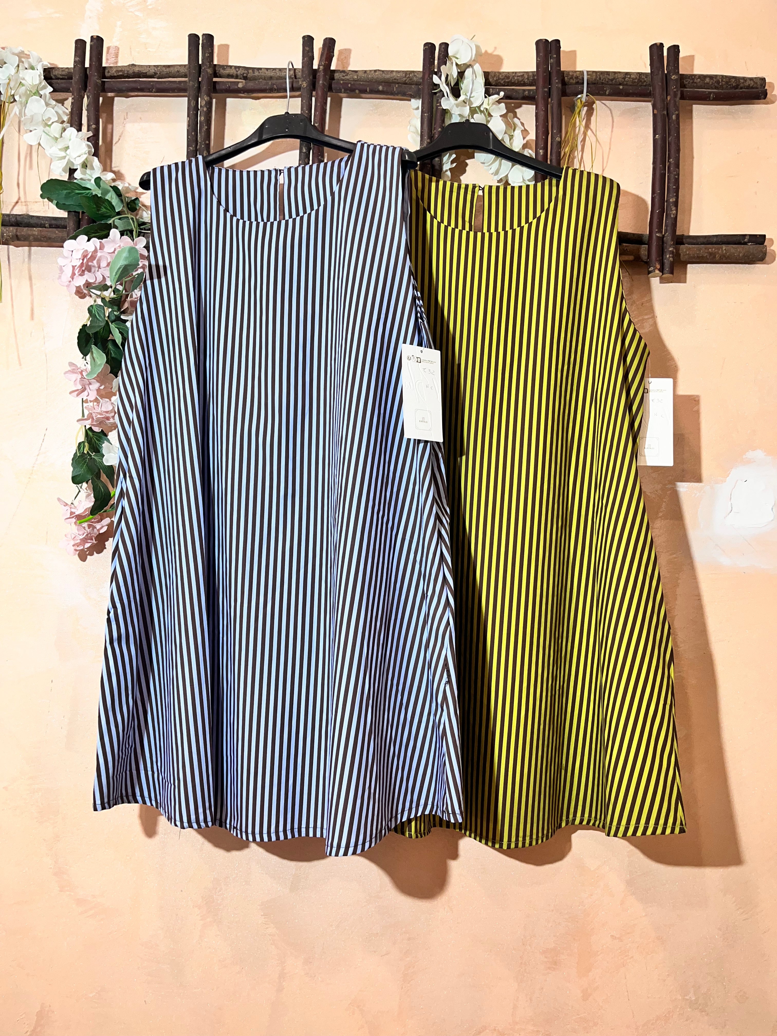 Vestito a righe