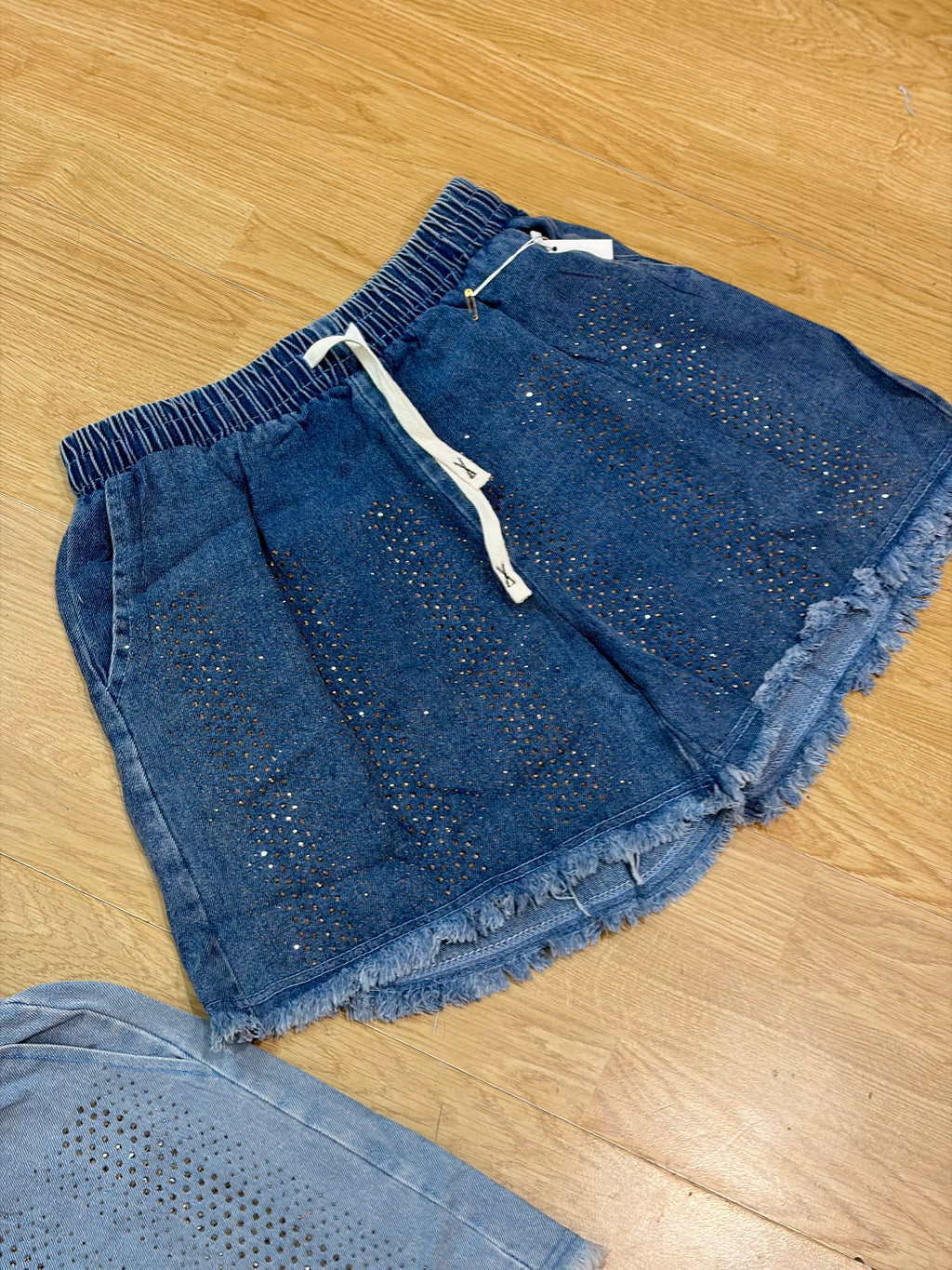 Pantaloncino brillantino🩵