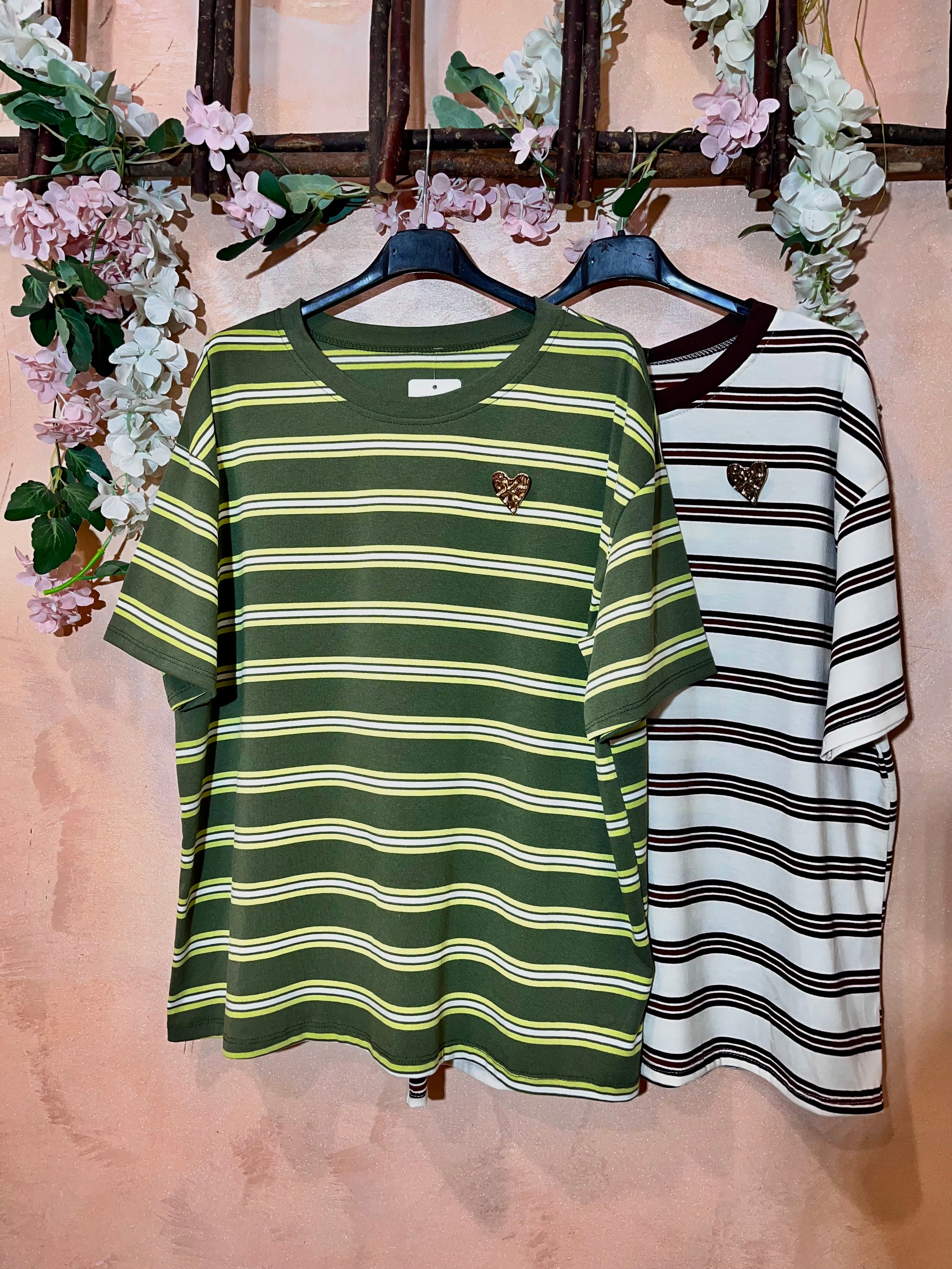 T-shirt cuoricino oro⭐️