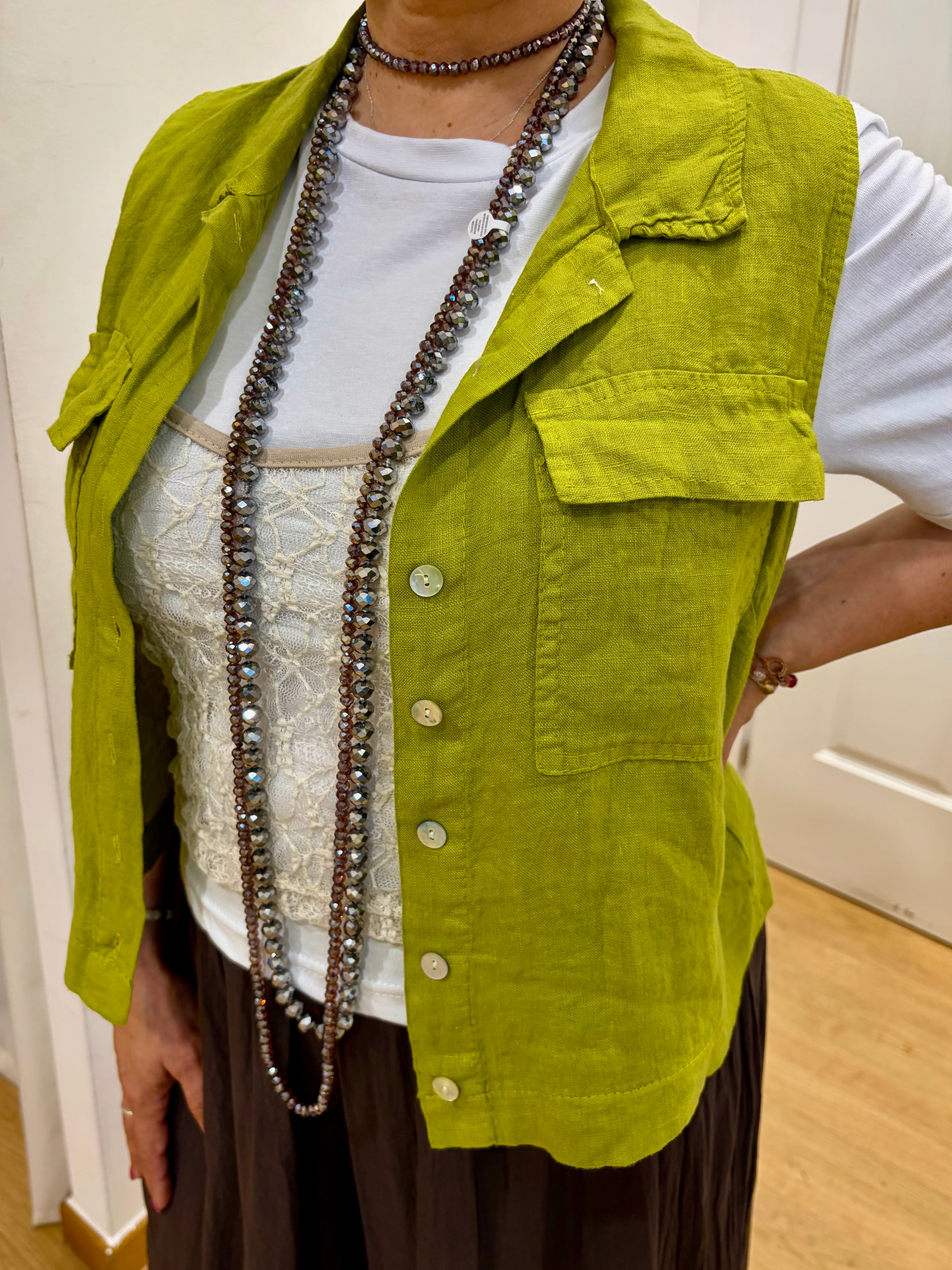 Gilet cleo💚