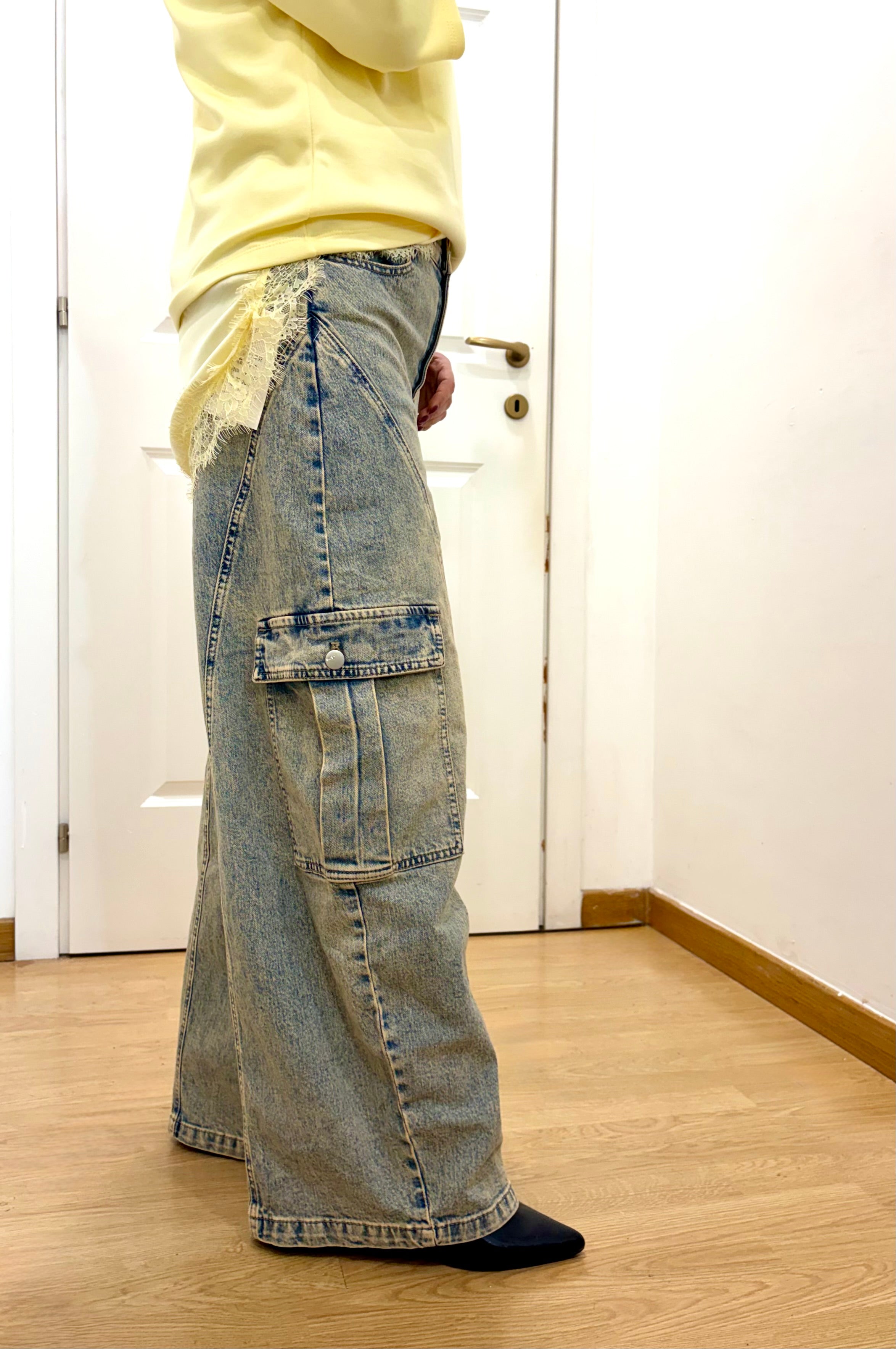 Jeans lavaggio sabbiato✨