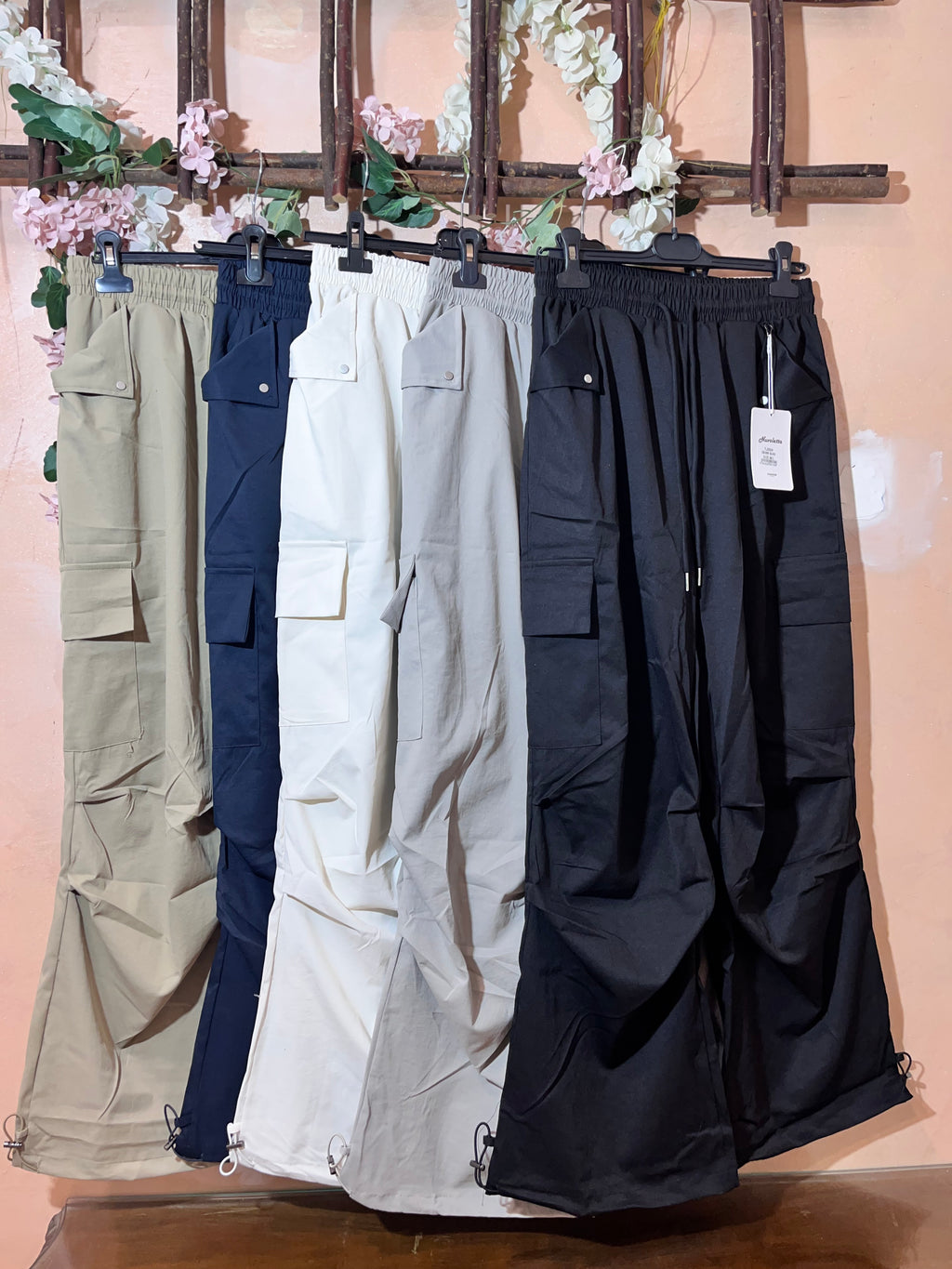 Pantalone cargo🖤