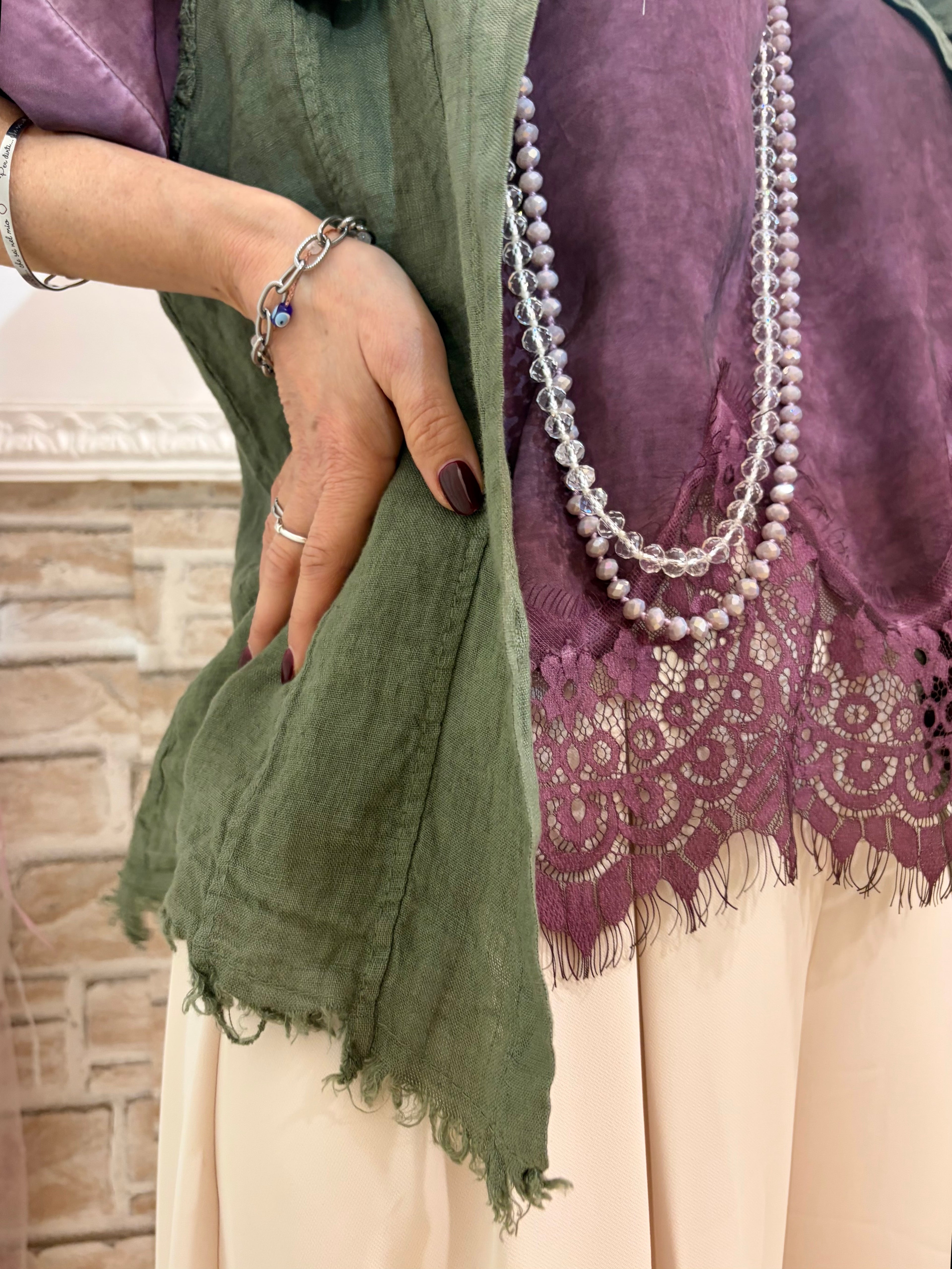 Camicia a gilet Lulu🩵