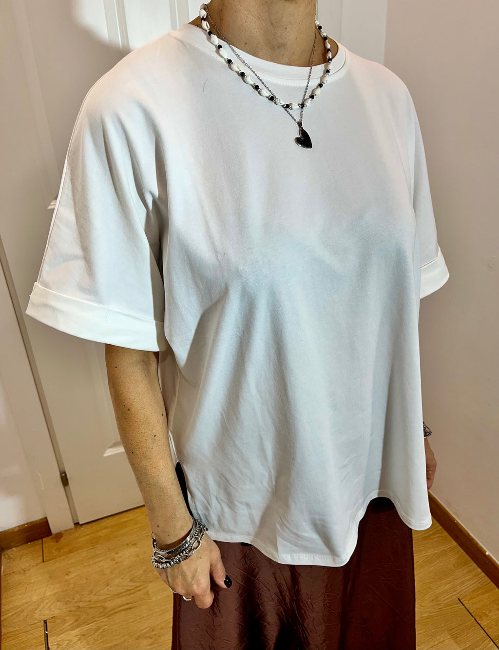 T-shirt basic 6609🩶