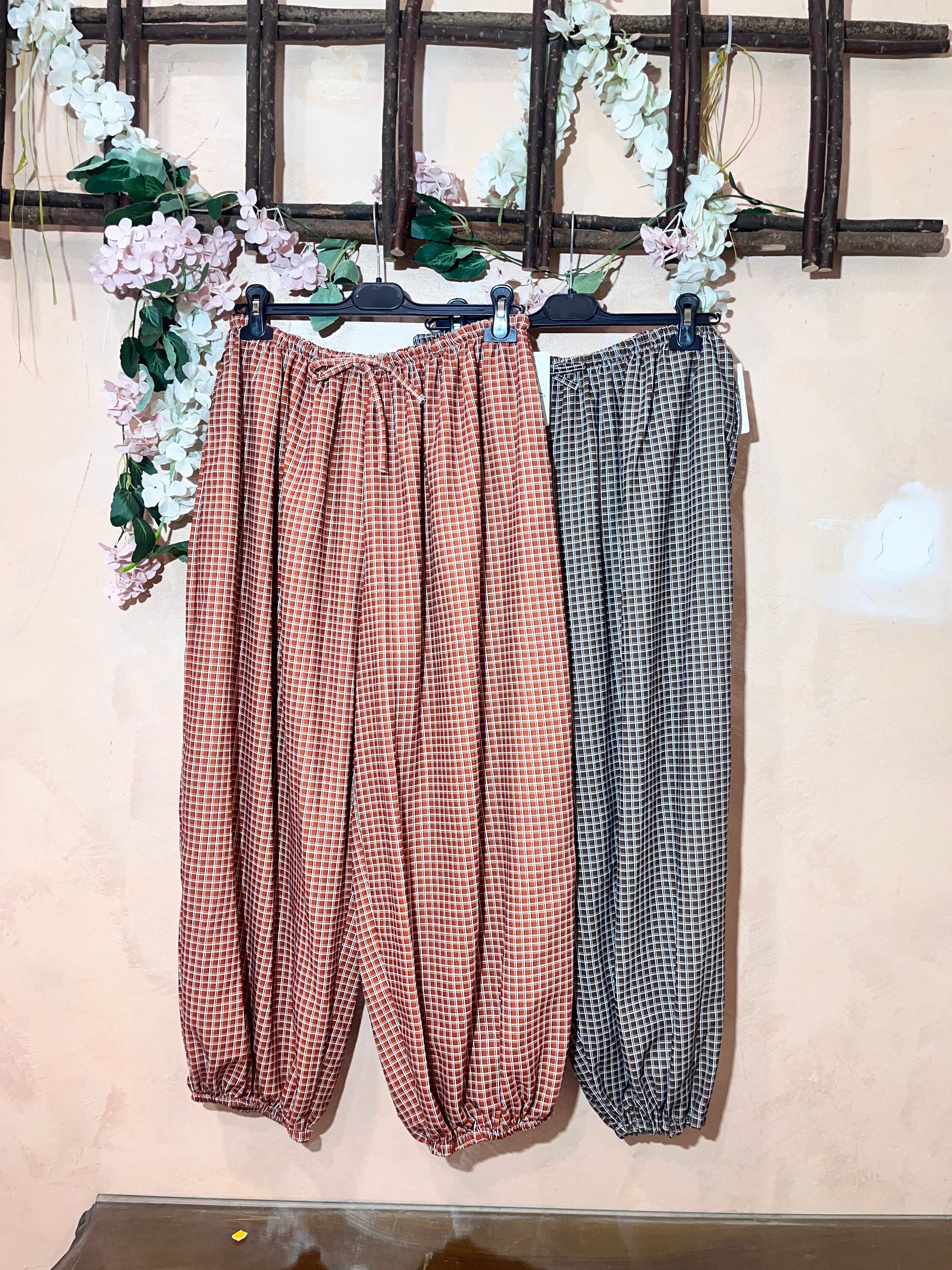 Pantaloni a quadretti