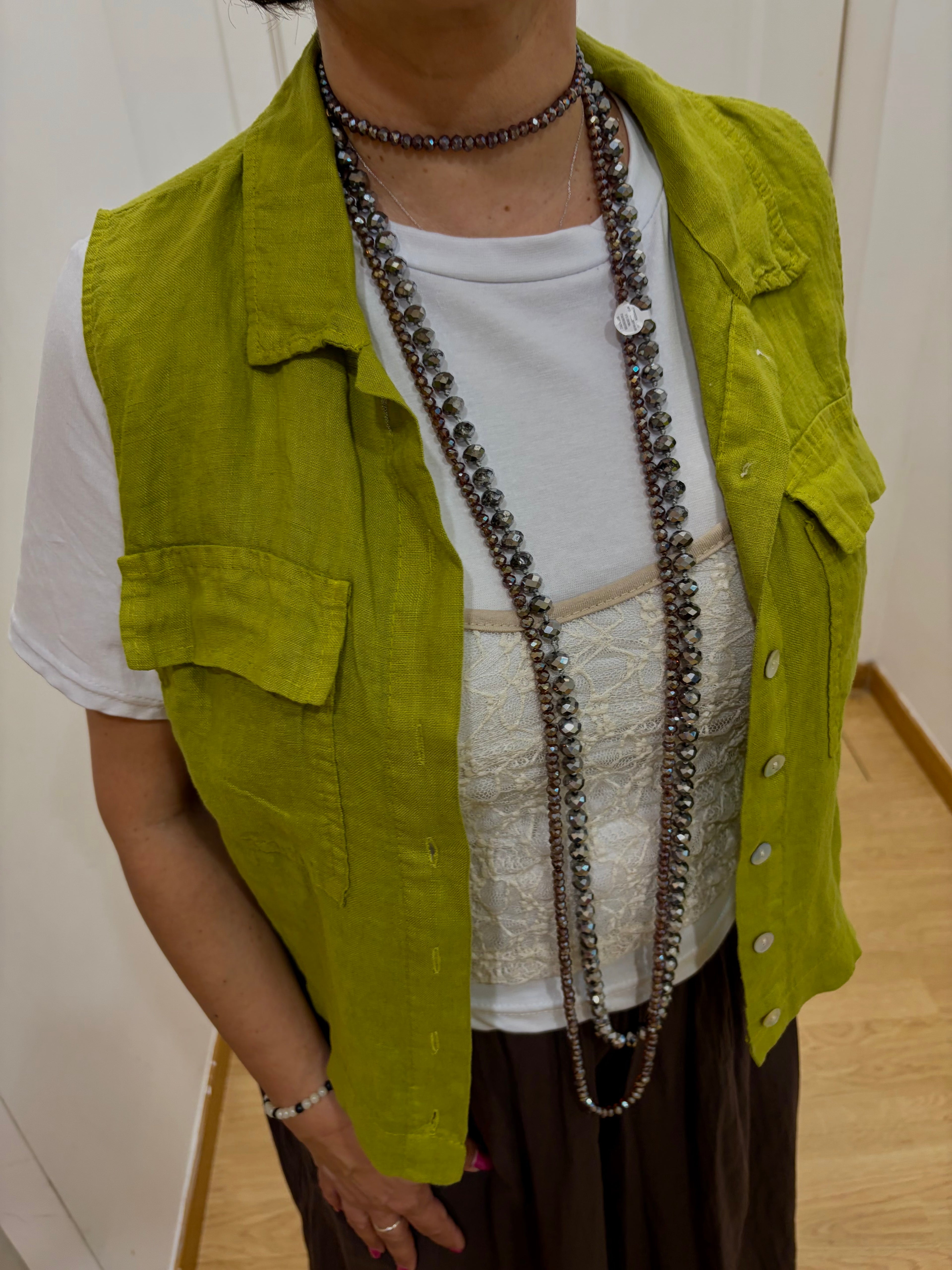 Gilet cleo💚