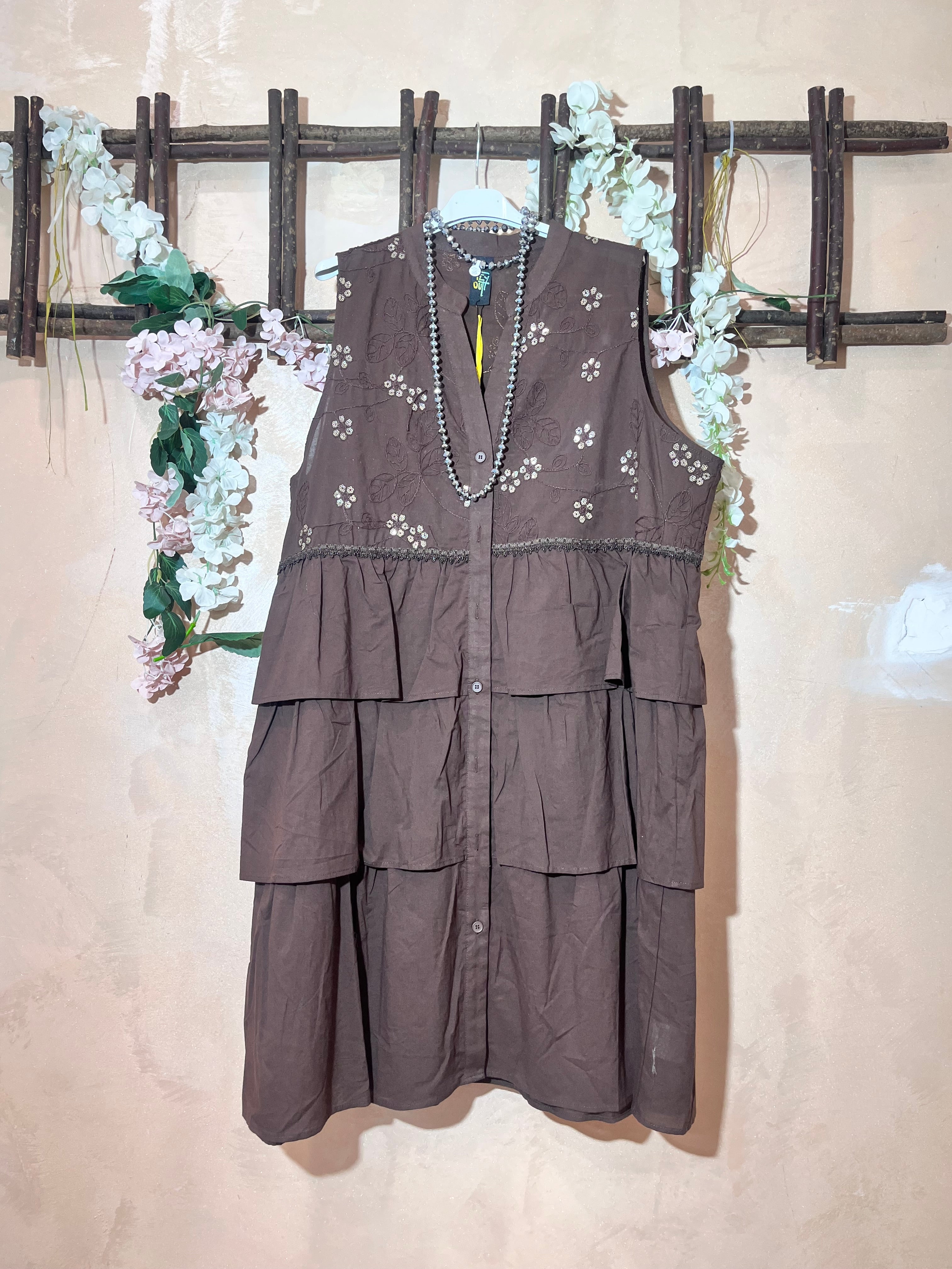 Vestito Brown