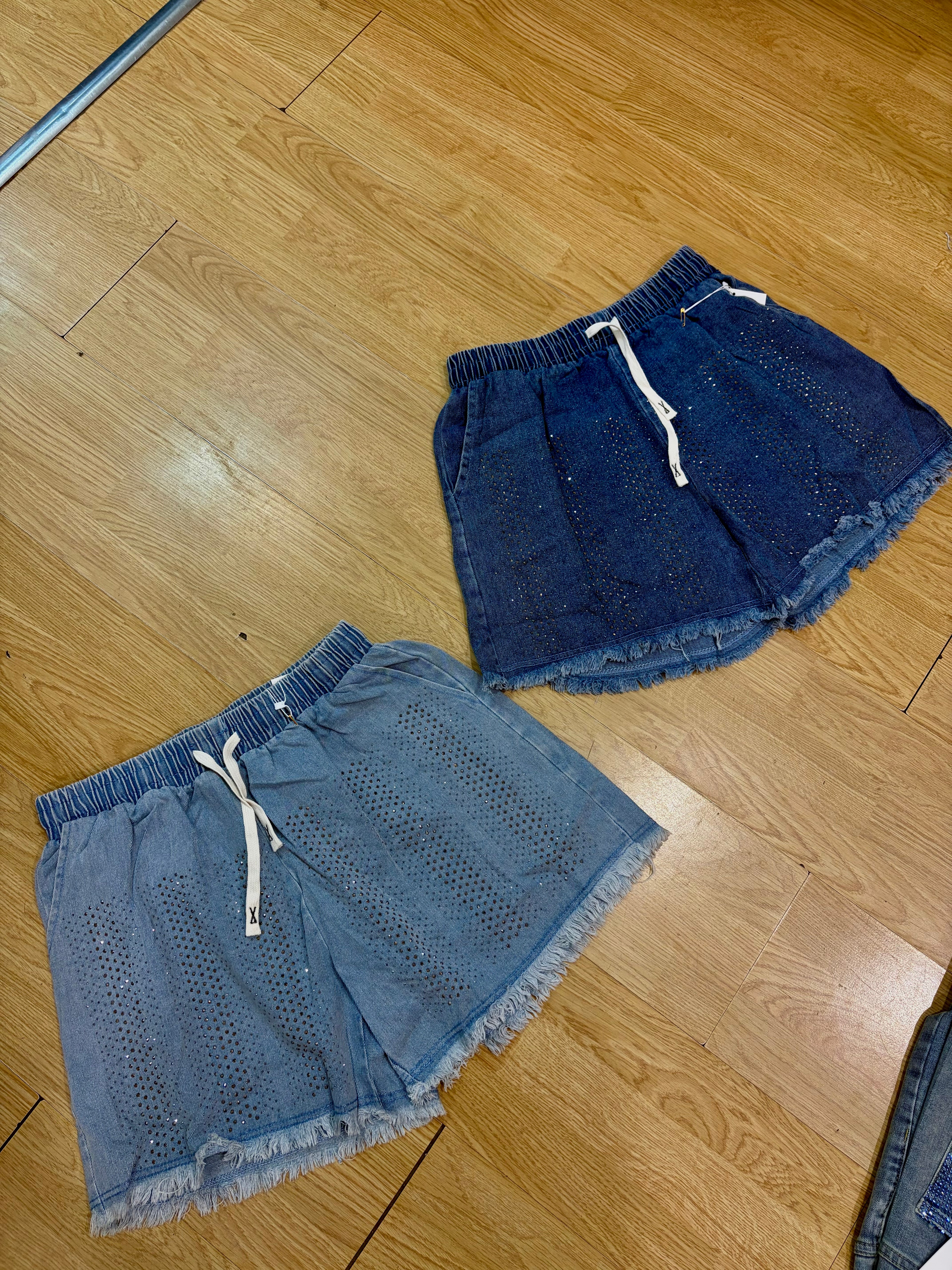Pantaloncino brillantino🩵