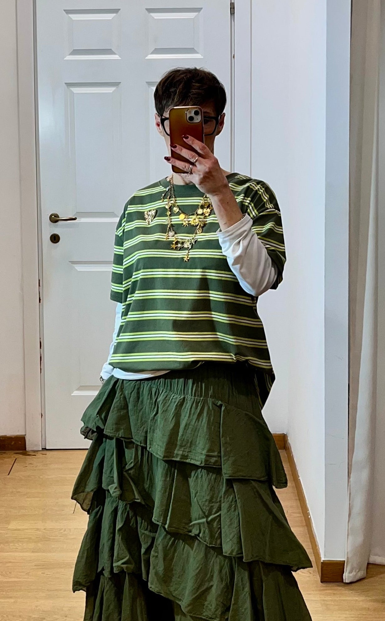 T-shirt cuoricino oro⭐️