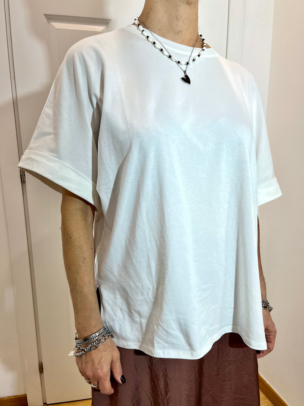 T-shirt basic 6609🩶