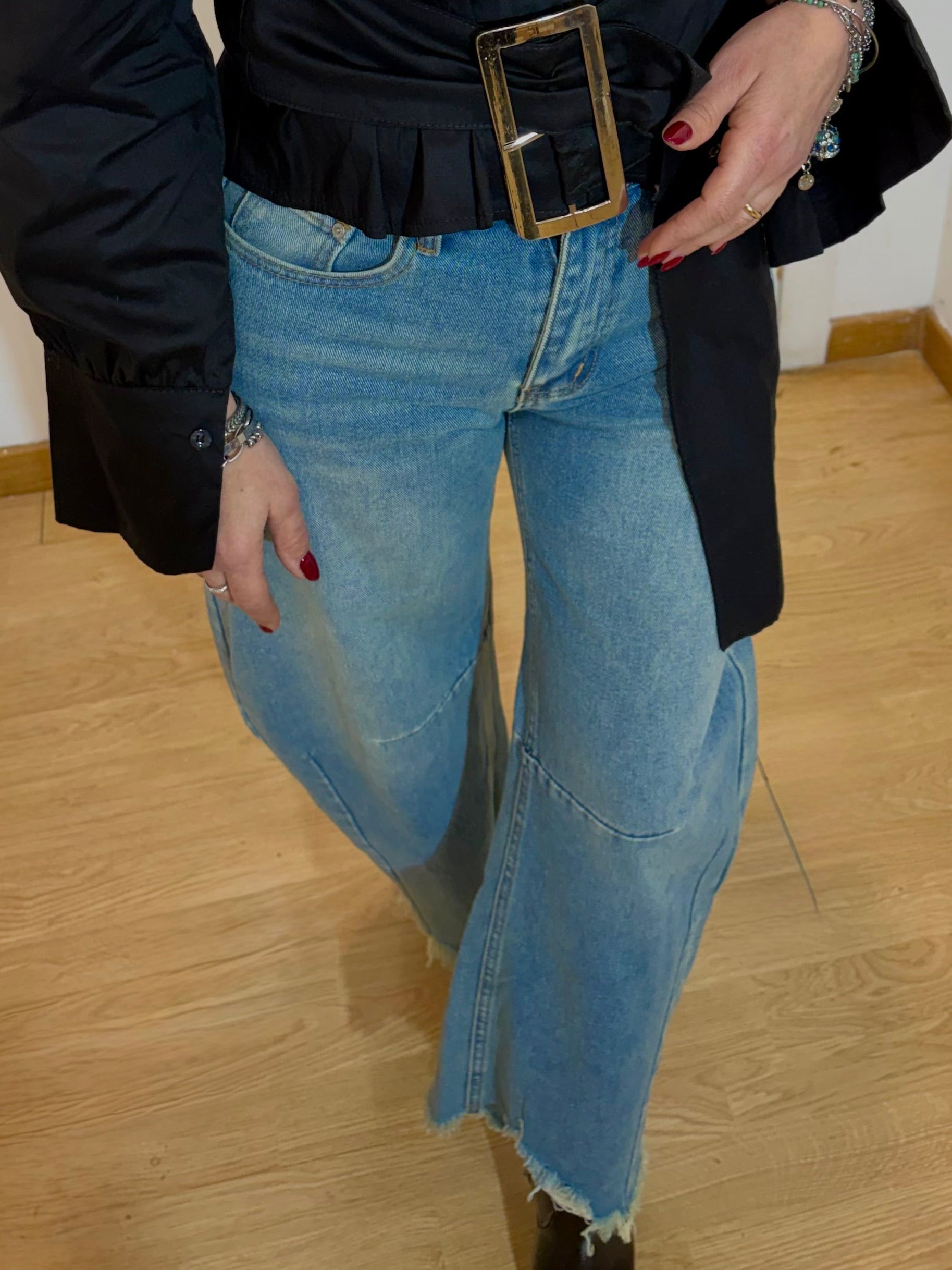 Jeans barrel 🩶🪩