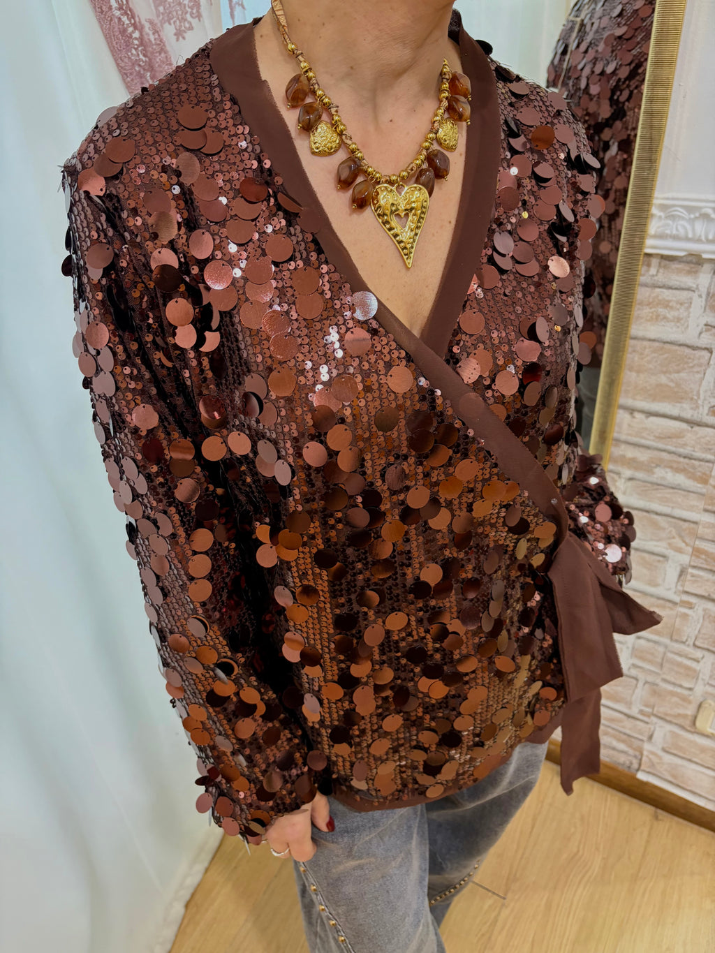 Blusa Vivienne Saldo🤎
