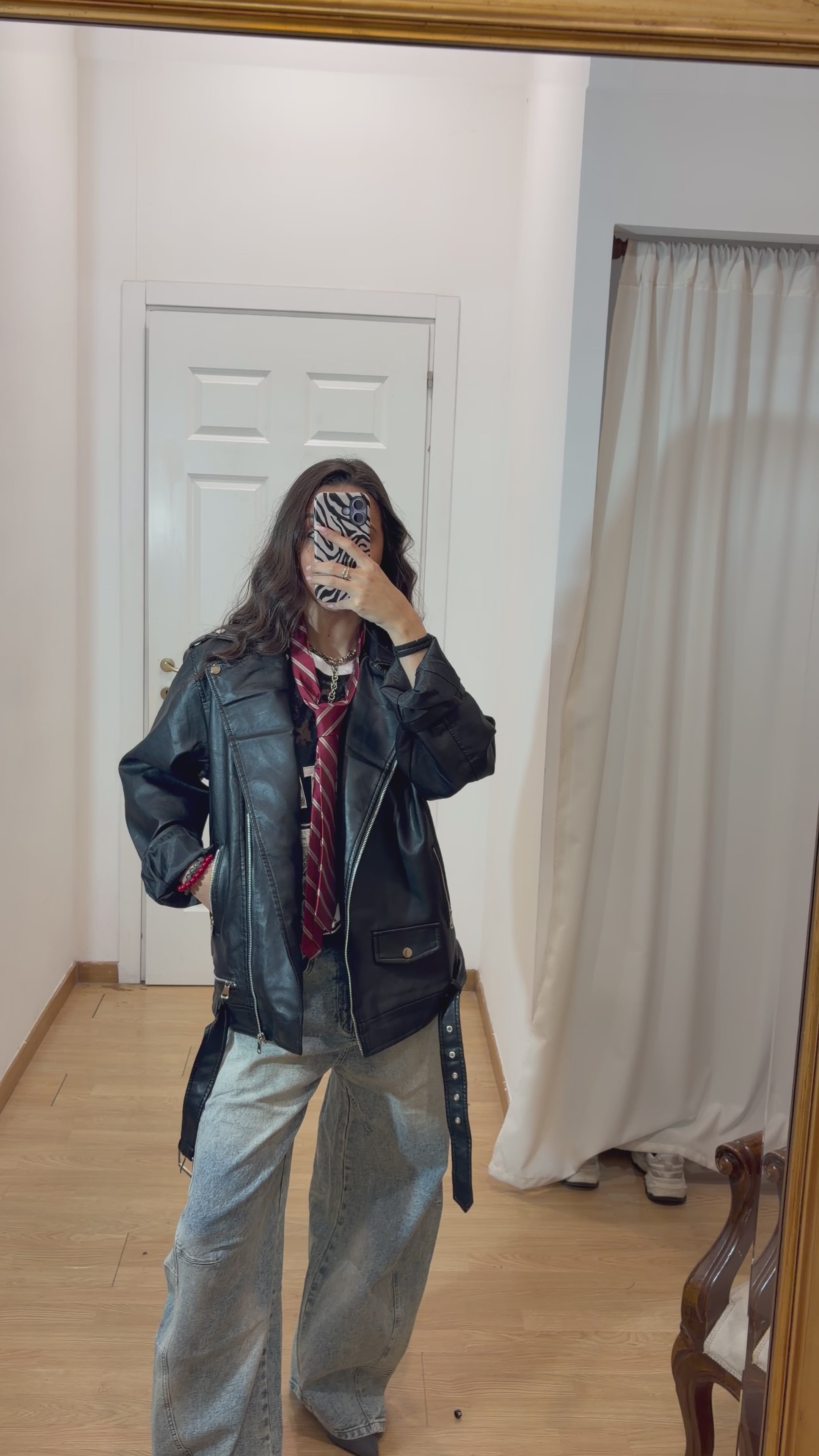 Giubbino biker♥️