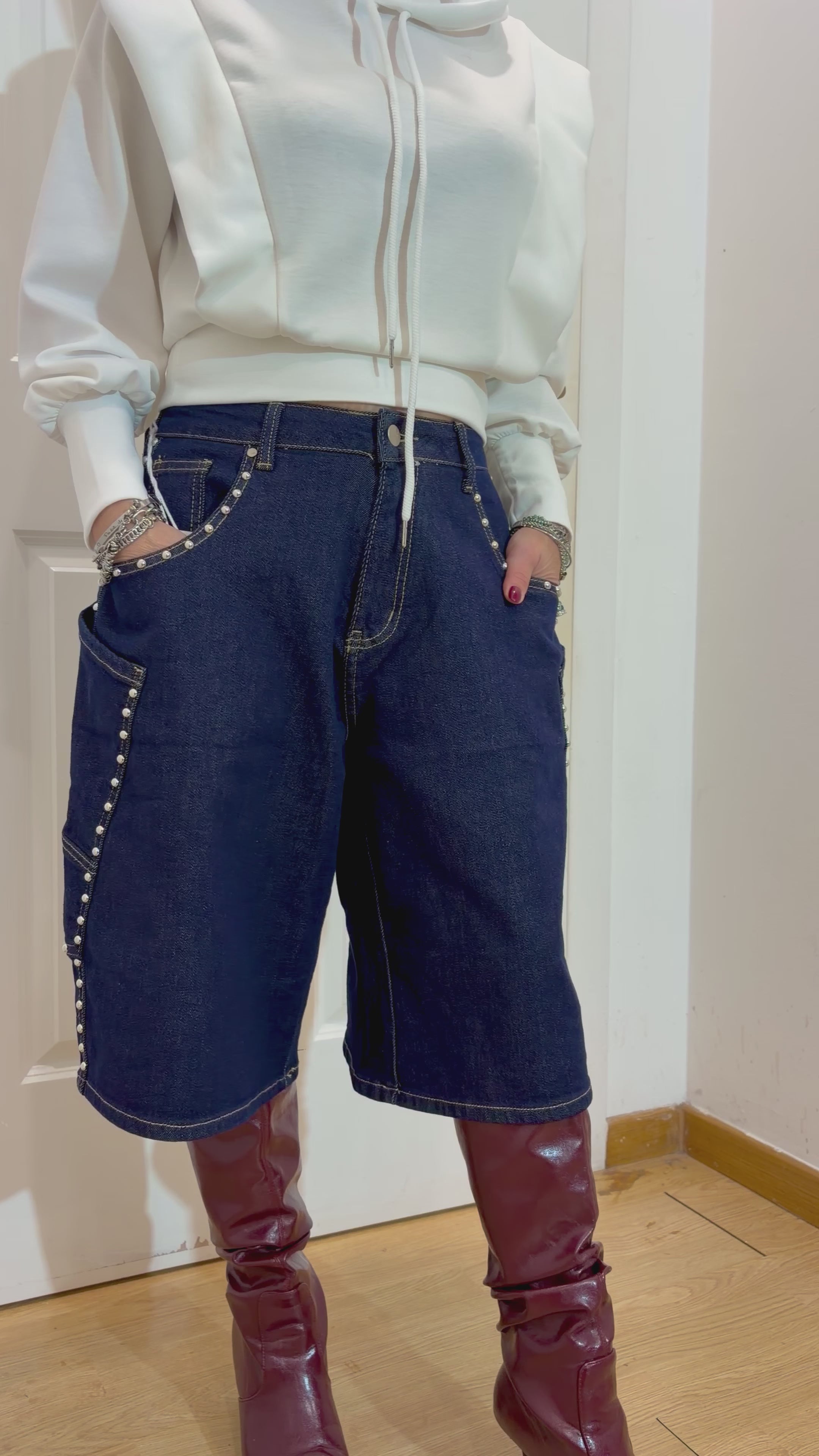 Bermudone denim 🩶